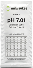 Milwaukee IJkvloeistof pH 7,01 20ml