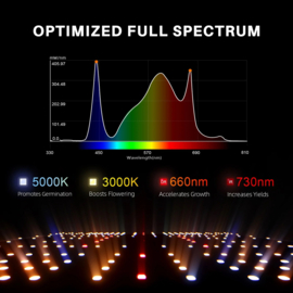 Spider Farmer 2024 Kit SF4000 EVO Samsung LED 120x120x200 + SC