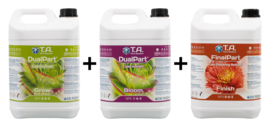 Terra Aquatica DualPart® Grow Soft water + Bloom + Ripen 5 liter