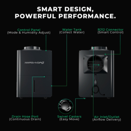 Mars Hydro 12L Smart Luchtontvochtiger
