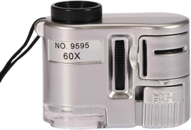Mini Microscoop 60X met UV Lamp