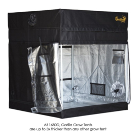 Gorilla Kweektent 150x150x150cm te verhogen tot 173cm GGT55 Shorty