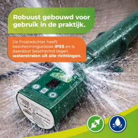Biogreen Kasverwarming Vorstbeveiliger 135 W met digitale thermostaat