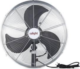 Ralight - Wandventilator 45cm - Chroom