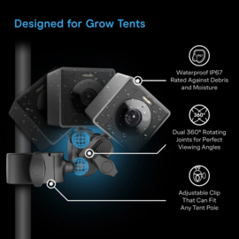 AC Infinity SPECTRON 3 Ai kweek camera 4K plant monitoring