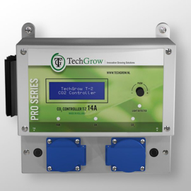 TechGrow T-2 Pro CO2 Controller/Regulator/Monitor (14A)