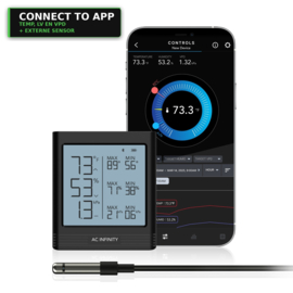 AC Infinity CLOUDCOM B1 Smart Thermo-Hygrometer- AC-CCB1
