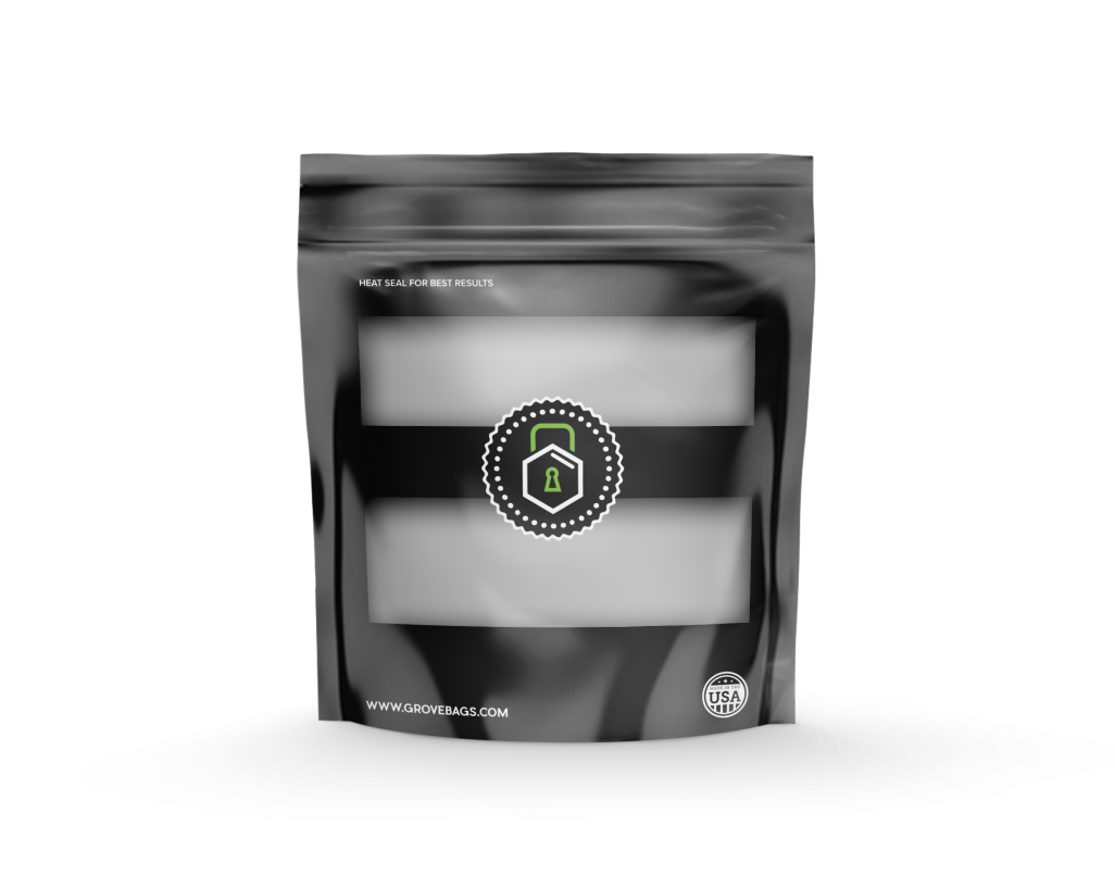 Grove Bags TerpLoc met venster 250g