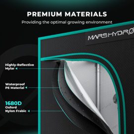 Mars Hydro complete kweektent 80x80x160cm TS1000 + SC