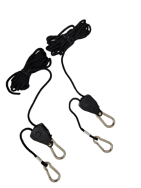 Rope Ratchet Hangers – 2 stuks - Koopjeshoek