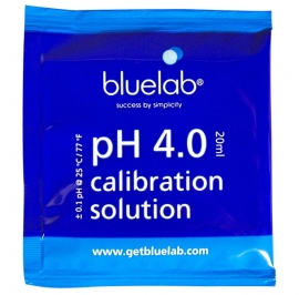 Bluelab pH 4.0 ijkvloeistof 20 ml