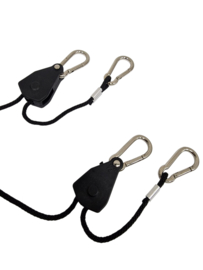 Rope Ratchet Hangers – 2 stuks - Koopjeshoek