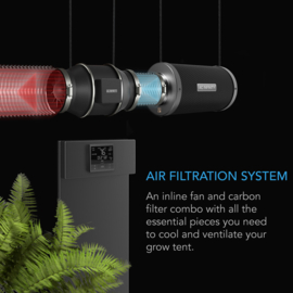 AC INFINITY Smart filter kit PRO 200mm T8