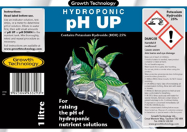 Growth Technology pH Up 1 Liter