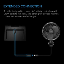 AC INFINITY UIS to UIS Verlengkabel 3 Meter M-F