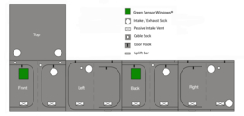 Green Qube 200x200x200  (GQ200)