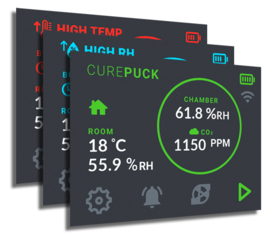Twister Cure Puck Environment Control System