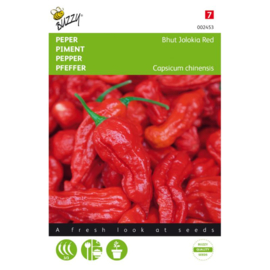 Buzzy Peper Bhut Jolokia Red