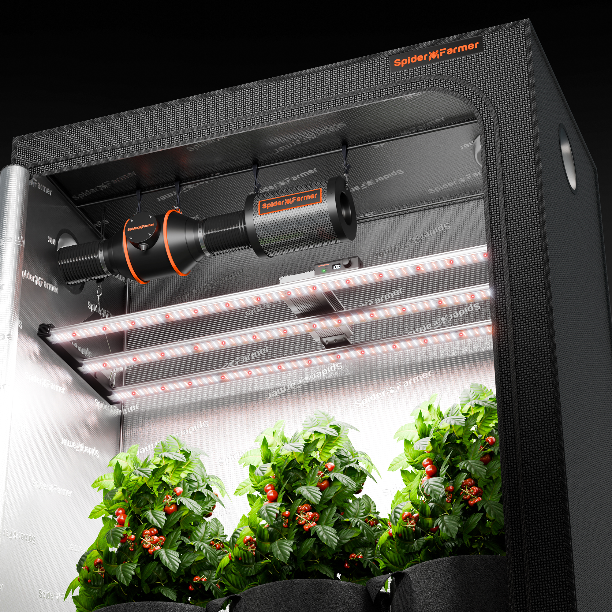 Spider Farmer Kit SE4500 EVO Samsung LED 70x140x200 + GGS