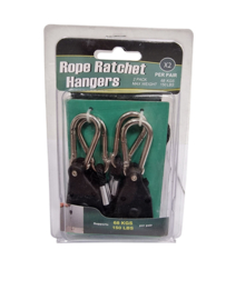 Rope Ratchet Hangers – 2 stuks - Koopjeshoek
