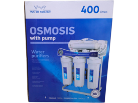 Osmose waterfilter met pomp – 400 liter