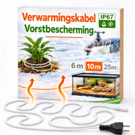 Biogreen Bodemverwarmingskabel 10 m 100 W