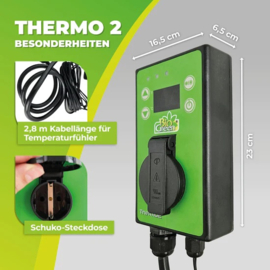 Biogreen Thermo 2 Digitale thermostaat ( zonder doosje)