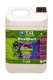 Terra Aquatica DualPart® Grow / GHE FloraDuo® Grow Hard water 5 liter
