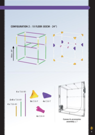 Secret Jardin Dark Propagator DP90 van 90cm x 60cm x 98cm