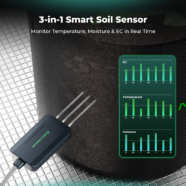 Mars Hydro Smart Sensor Kit – CO₂ + PPFD + Bodemsensor