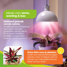 Biogreen LED plantenlamp Florabooster 500 - wit