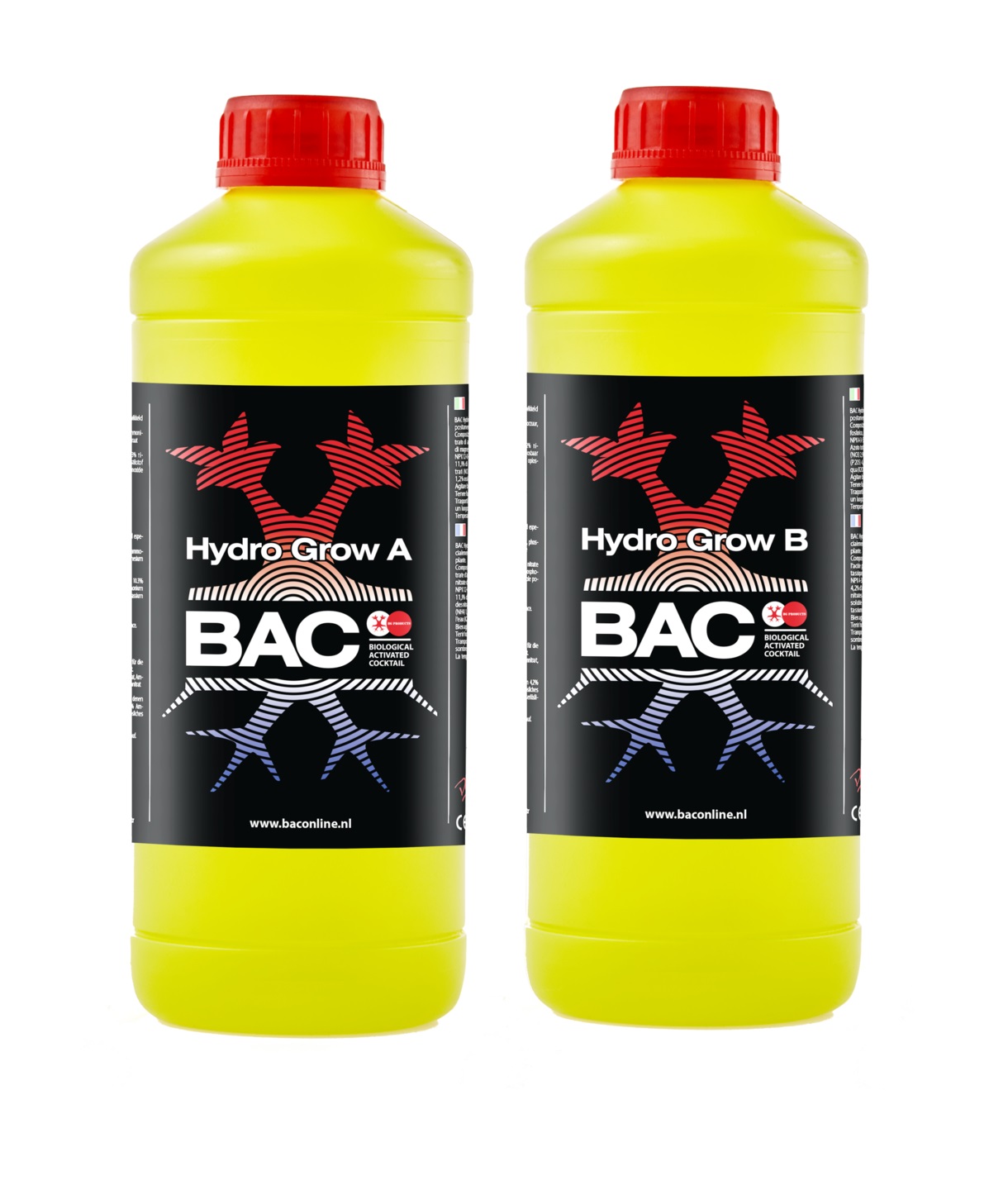 BAC Hydro Groei A+B  Basisvoeding 1 Liter - koopje