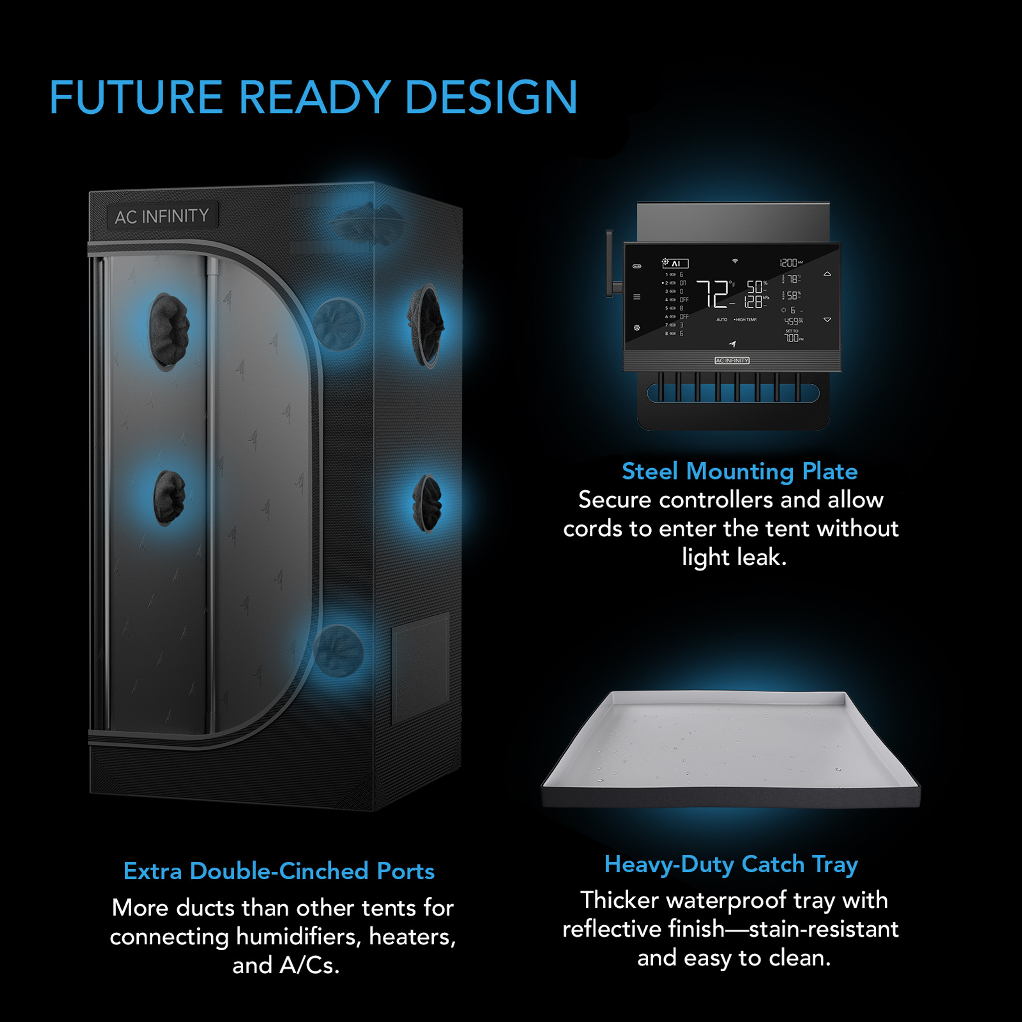 AC Infinity CLOUDLAB 733 Advance kweektent