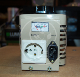 Eclipse Variac Regeltrafo 500Watt + Aansluitkabel