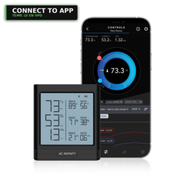 AC Infinity CLOUDCOM B2 Smart Thermometer - AC-CCB2