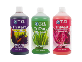 Terra Aquatica TriPart Grow + Bloom + Micro - HW - 1 liter