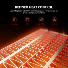 Spider Farmer GGS Controller & 540W Heater with Temperature