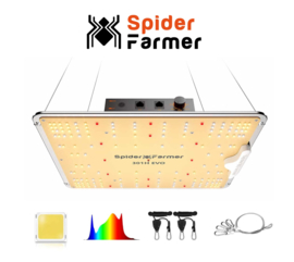 Spider Farmer SF1000 Samsung LM301H EVO LED Grow Light