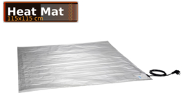 Romberg warmte mat 115x115 - 195 watt