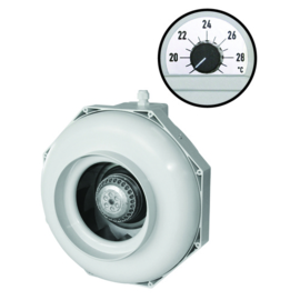 Can-Fan / Rück Buisventilator RK125 ø L 330m³ met thermostaat