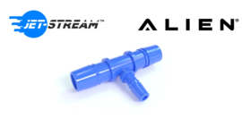 ALIEN® JET-STREAM™ 6mm Blauw T-Stuk