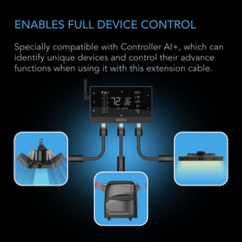 AC INFINITY UIS to UIS Verlengkabel 3 Meter M-F