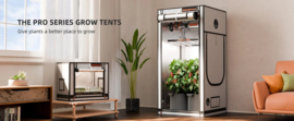 Spider Farmer 90x90x180cm Pro Grow Tent Wit