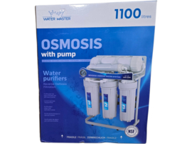 Osmose waterfilter met pomp – 1100 liter