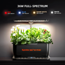 Spider Farmer SmartG12 Hydroponic Gardening System