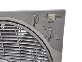 Dutch Masters 30 cm Boxventilator met Draaischijf en Timer