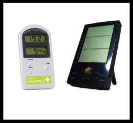Thermo/hygro meters