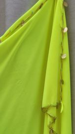 sluier 305 limegroen (200 x 85 cm)