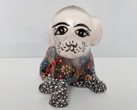 Hondje zwart keramiek