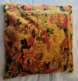 Velours kussen 62x62cm